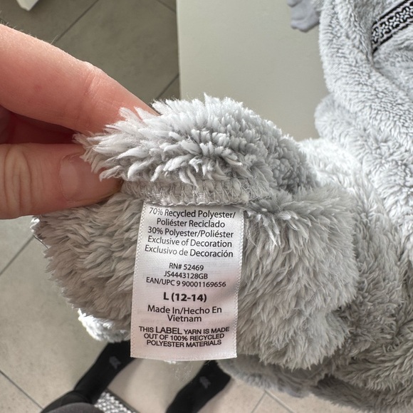 Joyspun women’s oversized, hooded, plush lounger size large - Picture 8 of 9